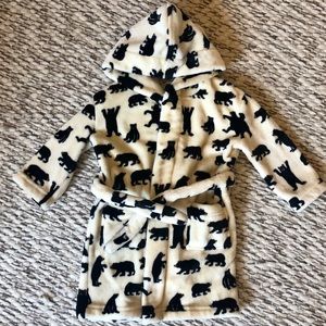 Hatley Little Blue House Fleece Robe